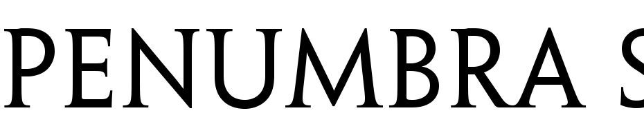 Penumbra Serif Std cкачати шрифт безкоштовно